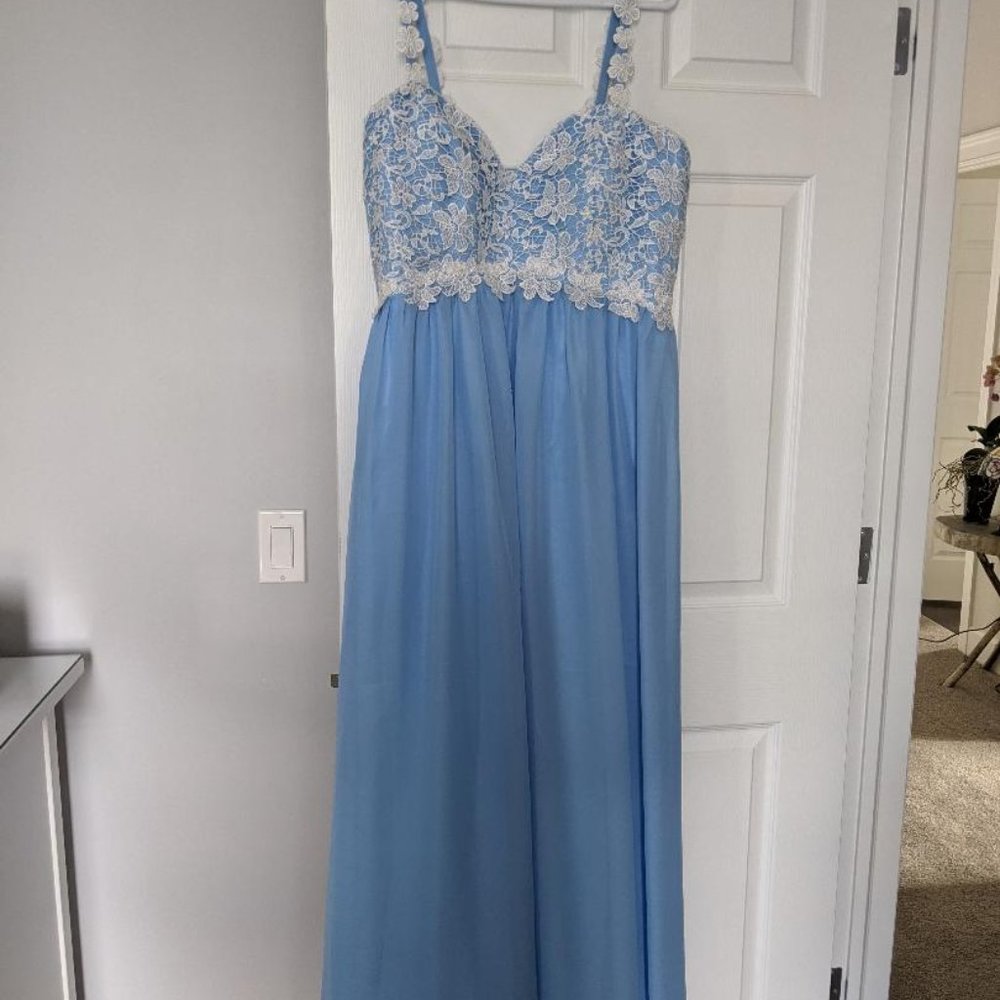 Floor Length Custom Made Dress
